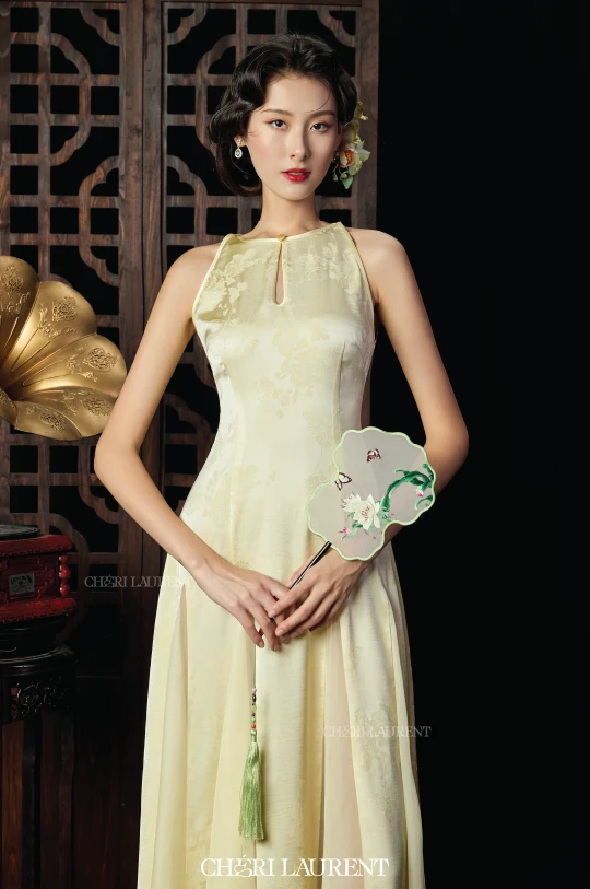 Váy Tường Nga - Vàng